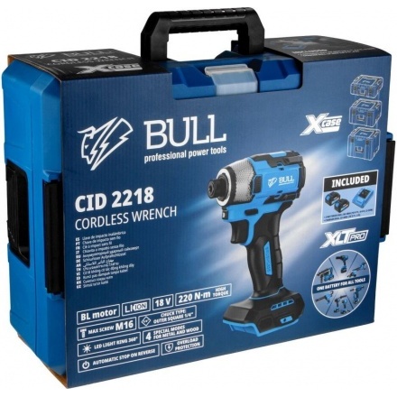 Винтоверт Bull CID 2218 1329953 (с 1-им АКБ, кейс) Винтоверт Bull CID 2218 1329953 (с 1-им АКБ, кейс)