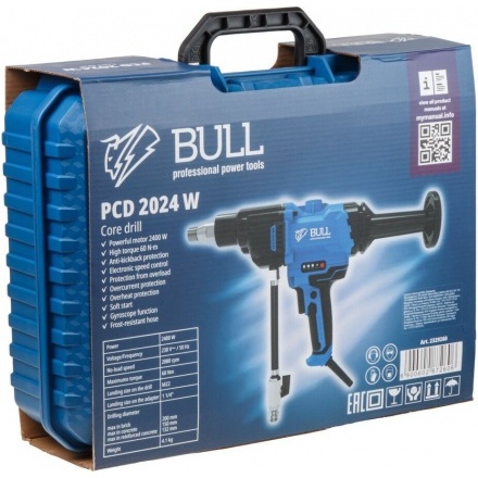 Дрель алмазного сверления Bull PCD 2024 W Дрель алмазного сверления Bull PCD 2024 W