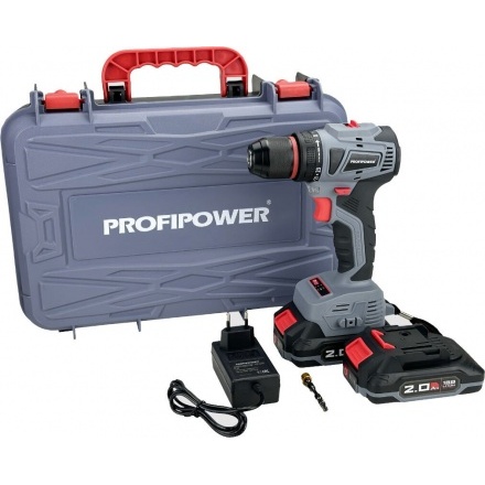 Дрель-шуруповерт Profipower MKBL-20B (с 2-мя АКБ, кейс) Дрель-шуруповерт Profipower MKBL-20B (с 2-мя АКБ, кейс)
