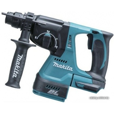 Перфоратор Makita DHR242RFE (с 2-мя АКБ, кейс) Перфоратор Makita DHR242RFE (с 2-мя АКБ, кейс)