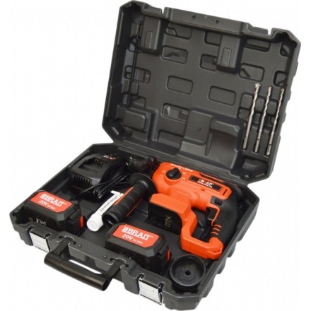 Перфоратор Brait BCRH22-4DUBL PRO (с 2-мя АКБ, кейс) Перфоратор Brait BCRH22-4DUBL PRO (с 2-мя АКБ, кейс)