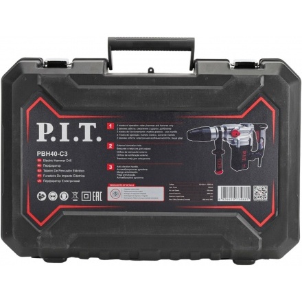 Перфоратор P.I.T. PBH40-C3 (кейс) Перфоратор P.I.T. PBH40-C3 (кейс)