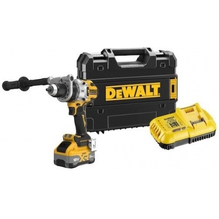 Ударная дрель-шуруповерт DeWalt DCD1007WW1T (с 1-им АКБ, кейс) Ударная дрель-шуруповерт DeWalt DCD1007WW1T (с 1-им АКБ, кейс)
