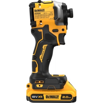 Винтоверт DeWalt DCF850D2T (с 2-мя АКБ, кейс) Винтоверт DeWalt DCF850D2T (с 2-мя АКБ, кейс)