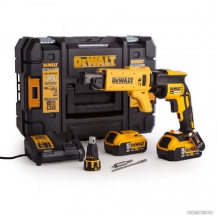 Шуруповерт для гипсокартона DeWalt DCF620P2K (с 2-мя АКБ, кейс) Шуруповерт для гипсокартона DeWalt DCF620P2K (с 2-мя АКБ, кейс)