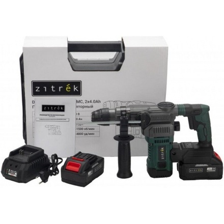 Перфоратор Zitrek Destroyer 20 PRO 085-1092 (с 2-мя АКБ, кейс) Перфоратор Zitrek Destroyer 20 PRO 085-1092 (с 2-мя АКБ, кейс)
