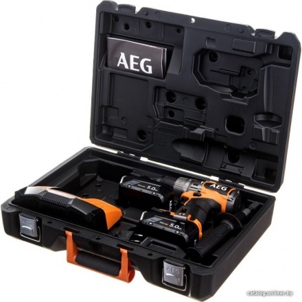 Ударная дрель-шуруповерт AEG Powertools BSB 18C3BL-502C 4935478939 (с 2-мя АКБ 5 Ач, кейс) Ударная дрель-шуруповерт AEG Powertools BSB 18C3BL-502C 4935478939 (с 2-мя АКБ 5 Ач, кейс)