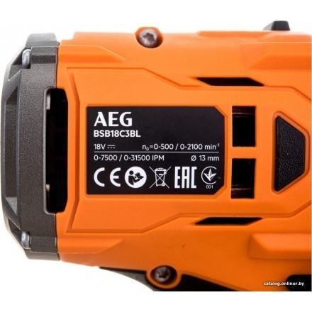 Ударная дрель-шуруповерт AEG Powertools BSB 18C3BL-502C 4935478939 (с 2-мя АКБ 5 Ач, кейс) Ударная дрель-шуруповерт AEG Powertools BSB 18C3BL-502C 4935478939 (с 2-мя АКБ 5 Ач, кейс)