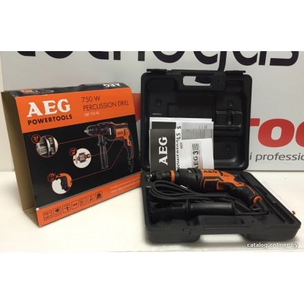 Ударная дрель AEG Powertools SBE 750 RE (4935442850) Ударная дрель AEG Powertools SBE 750 RE (4935442850)