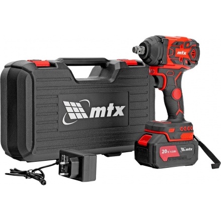 Гайковерт MTX CIWU-BL-20-600 (с 1-им АКБ, кейс) Гайковерт MTX CIWU-BL-20-600 (с 1-им АКБ, кейс)
