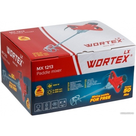 Строительный миксер Wortex LX MX 1213 1330427 Строительный миксер Wortex LX MX 1213 1330427