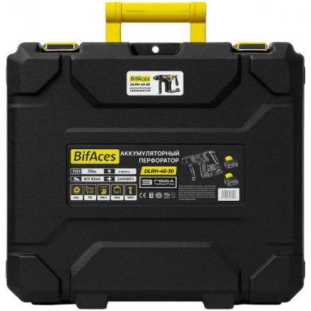 Перфоратор BifAces DLRH-40-30 (с 2-мя АКБ, кейс) Перфоратор BifAces DLRH-40-30 (с 2-мя АКБ, кейс)