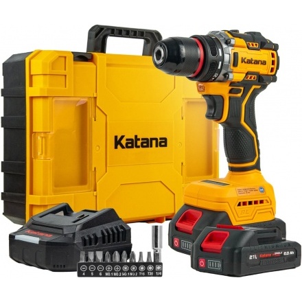 Дрель-шуруповерт Katana HD Line BCD6001 (с 2-мя АКБ, кейс) Дрель-шуруповерт Katana HD Line BCD6001 (с 2-мя АКБ, кейс)