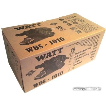 Ленточная шлифмашина WATT WBS-1010 4.010.457.00 Ленточная шлифмашина WATT WBS-1010 4.010.457.00
