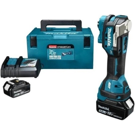 Реноватор Makita DTM52RTJX1 (с 2-мя АКБ, кейс) Реноватор Makita DTM52RTJX1 (с 2-мя АКБ, кейс)