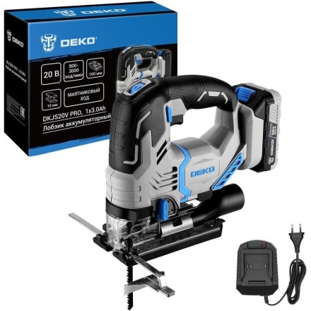 Электролобзик Deko DKJS20V PRO 085-1328 (с 1-им АКБ) Электролобзик Deko DKJS20V PRO 085-1328 (с 1-им АКБ)