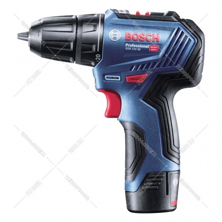 Дрель-шуруповерт аккумуляторная BOSCH GSR 12V-30 Professional (06019G9000) Дрель-шуруповерт аккумуляторная BOSCH GSR 12V-30 Professional (06019G9000)