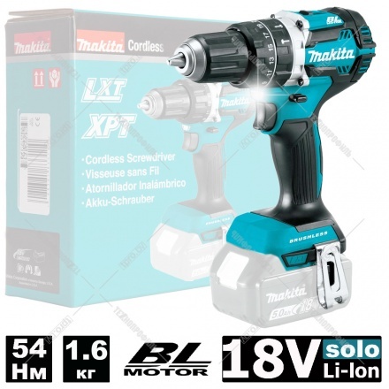 Дрель-шуруповерт аккумуляторная Makita DHP484Z Дрель-шуруповерт аккумуляторная Makita DHP484Z