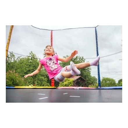 Батут Sundays Acrobat-D465 (с сеткой, разноцветный) Батут Sundays Acrobat-D465 (с сеткой, разноцветный)