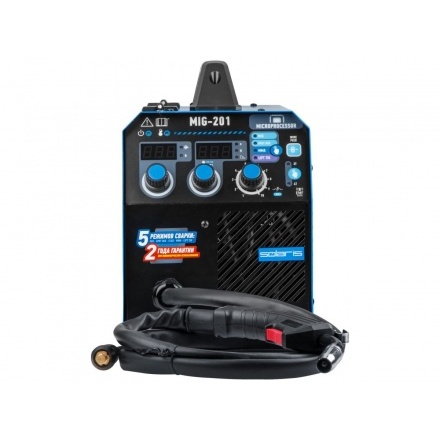 Полуавтомат сварочный Solaris MIG-201 Полуавтомат сварочный Solaris MIG-201