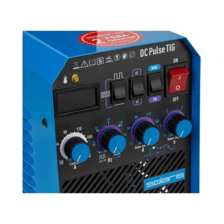 Инверторный аппарат аргонодуговой сварки SOLARIS TIG-200P Инверторный аппарат аргонодуговой сварки SOLARIS TIG-200P