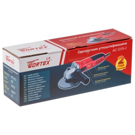 Одноручная углошлифмашина WORTEX LX AG 1209-2 Одноручная углошлифмашина WORTEX LX AG 1209-2