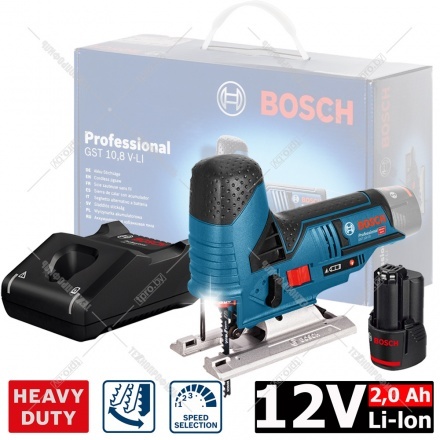 Лобзик аккумуляторный BOSCH GST 12V-70 Professional (0615990M40)