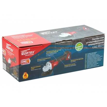 Аккумуляторная углошлифмашина WORTEX CAG 1812 E (CAG1812E00029) Аккумуляторная углошлифмашина WORTEX CAG 1812 E (CAG1812E00029)