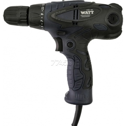 Дрель-шуруповерт сетевая WATT WSM-600 (2.600.010.10) Дрель-шуруповерт сетевая WATT WSM-600 (2.600.010.10)