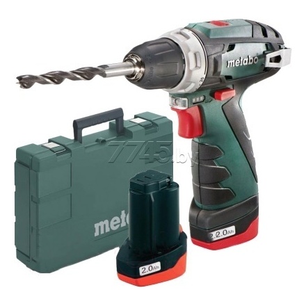 Дрель-шуруповерт аккумуляторная METABO PowerMaxx BS Basic (600080500) Дрель-шуруповерт аккумуляторная METABO PowerMaxx BS Basic (600080500)