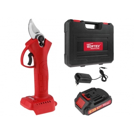 Аккумуляторный секатор WORTEX CBS 2535 ALL1 в чемодане Аккумуляторный секатор WORTEX CBS 2535 ALL1 в чемодане