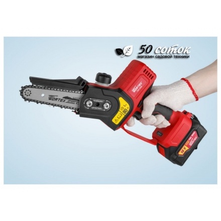 Мини цепная пила аккумуляторная WORTEX CEC 2518 ALL1 SOLO (0323166) Мини цепная пила аккумуляторная WORTEX CEC 2518 ALL1 SOLO (0323166)