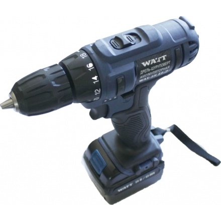 Дрель-шуруповерт WATT WAS-18Li-2 1.018.031.12 Дрель-шуруповерт WATT WAS-18Li-2 1.018.031.12