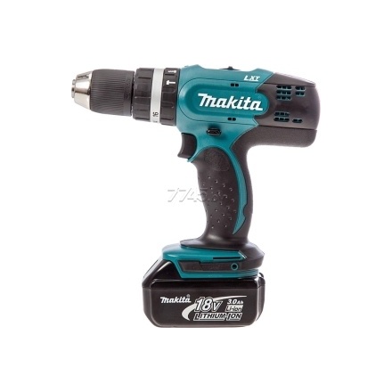 Дрель-шуруповерт аккумуляторная ударная Makita DHP453RFE Дрель-шуруповерт аккумуляторная ударная Makita DHP453RFE
