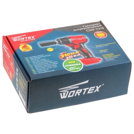 Гайковерт аккумуляторный ударный WORTEX CWR031800029 Гайковерт аккумуляторный ударный WORTEX CWR031800029