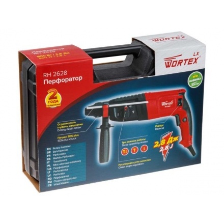 Перфоратор WORTEX LX RH 2628 (0329062) Перфоратор WORTEX LX RH 2628 (0329062)