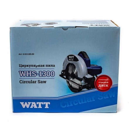 Циркулярная пила WATT WHS-1300 Циркулярная пила WATT WHS-1300