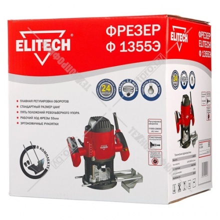 Фрезер ручной Ф 1355Э ELITECH Фрезер ручной Ф 1355Э ELITECH