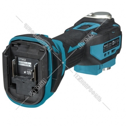 Многофункциональный инструмент аккумуляторный DTM52Z (DTM 52 Z) MAKITA Многофункциональный инструмент аккумуляторный DTM52Z (DTM 52 Z) MAKITA