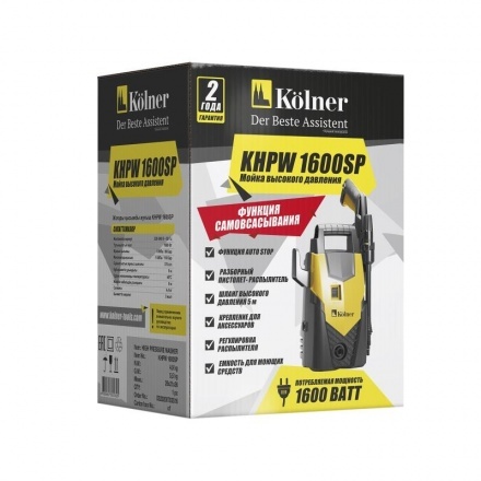 Мойка высокого давления Kolner KHPW 1600SP Мойка высокого давления Kolner KHPW 1600SP
