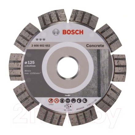 Отрезной диск алмазный Bosch 2.608.602.652