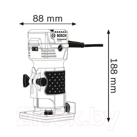 Профессиональный фрезер Bosch GKF 550 Professional (0.601.6A0.020) Профессиональный фрезер Bosch GKF 550 Professional (0.601.6A0.020)