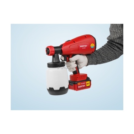 Краскораспылитель аккумуляторный WORTEX CPS 1810 ALL1 (0333262) Краскораспылитель аккумуляторный WORTEX CPS 1810 ALL1 (0333262)