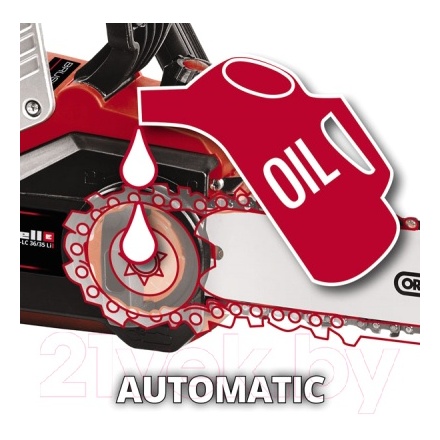 Аккумуляторная цепная пила Einhell GE-LC 36/35 Li-Solo 4501780 Аккумуляторная цепная пила Einhell GE-LC 36/35 Li-Solo 4501780