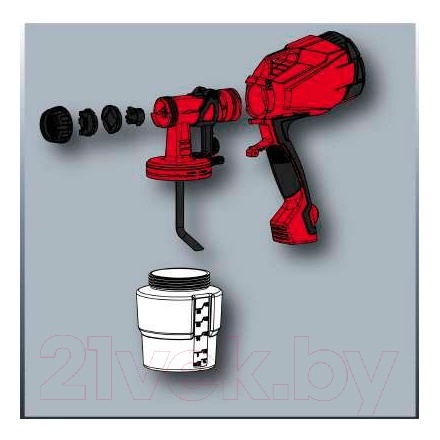 Краскопульт электрический Einhell TC-SY 400 P (4260005) Краскопульт электрический Einhell TC-SY 400 P (4260005)
