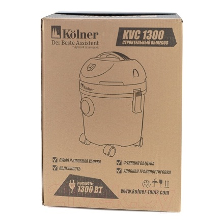 Профессиональный пылесос Kolner KVC 1300 Профессиональный пылесос Kolner KVC 1300