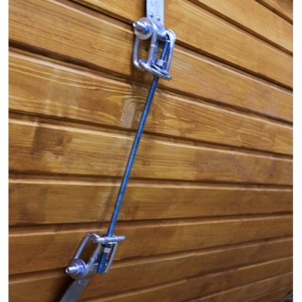 Баня-бочка ComfortProm 2 метра с печным узлом + козырек Баня-бочка ComfortProm 2 метра с печным узлом + козырек