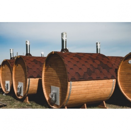 Баня-бочка ComfortProm 2 метра с печным узлом Баня-бочка ComfortProm 2 метра с печным узлом