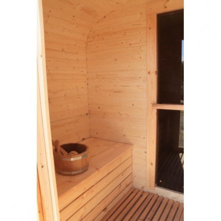 Баня квадро-бочка ComfortProm 4 метра с печным узлом Баня квадро-бочка ComfortProm 4 метра с печным узлом