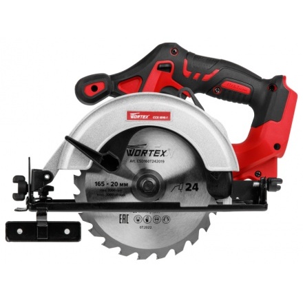 Пила циркулярная аккумуляторная WORTEX CCS 1816-1 ALL1 (0329349) Пила циркулярная аккумуляторная WORTEX CCS 1816-1 ALL1 (0329349)